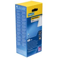 Rapid Klebepatrone Universal Weiss, Durchmesser: 12 mm