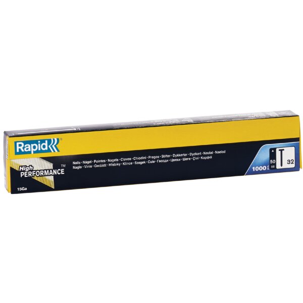 Rapid N&auml;gel Typ 32, 38 mm, galvanisiert, geharzt