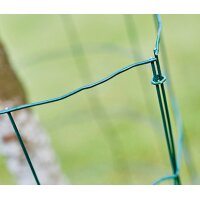 Rapid Zaun-Ringklammern VR22, Kunststoffüberzug, grün