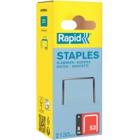 Rapid Agrafe fil fin no. 53, 8 mm, petit paquet