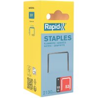 Rapid Agrafe fil fin no. 53, 8 mm, petit paquet