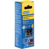 Rapid Blindniete Universal, 3,2 x 8 mm, aus Aluminium