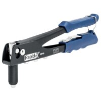 Rapid Blindnietzange RP10, schwarz blau, Starter-Set