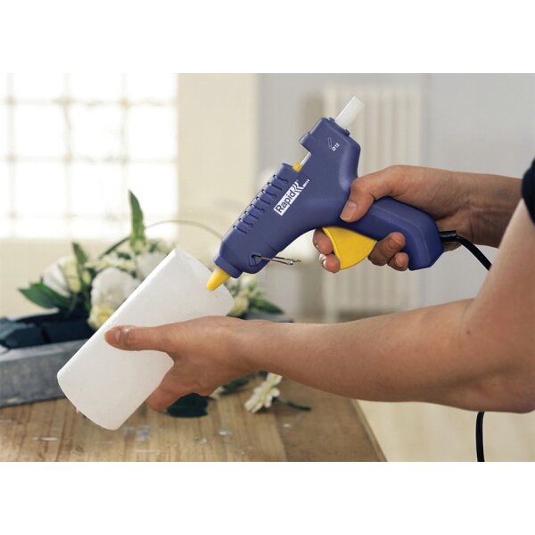 Rapid Heissklebepistole EG111, 25 Watt, blau