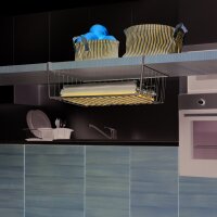 metaltex Schrankkorb Kanguro 40, silbermetallic