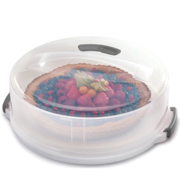 metaltex Cloche à gâteau ajustable et transportable