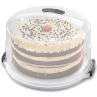 metaltex Cloche à gâteau ajustable et...