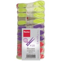 metaltex Wäscheklammern Soft-Touch, farbig sortiert