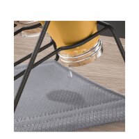 metaltex Égouttoir Sodatex 2 LAVA, noir mat