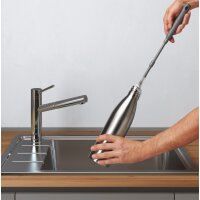 metaltex Goupillon Brush-Up, en PP, gris