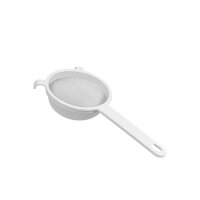 metaltex Kunststoff-Sieb, fein, Durchmesser: 100 mm, weiss