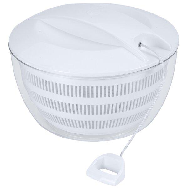 metaltex Essoreuse à salade Turbo, avec cordon, blanc