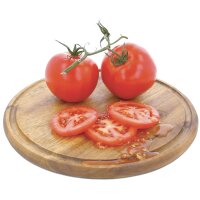 metaltex Schneidebrett, Durchmesser: 240 mm, Akazienholz