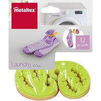 metaltex Sockenhalter, aus Gummi, farbig sortiert