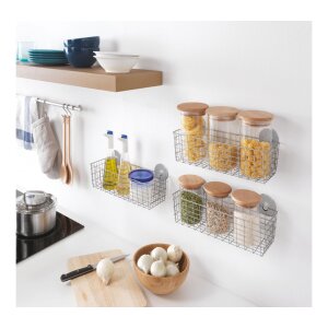 metaltex Panier multi-usage Koala, largeur: 330 mm, argent