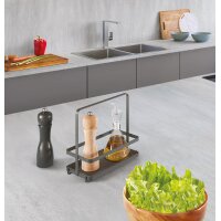 metaltex Menage Tokyo LAVA, mit Tragegriff, matt-schwarz