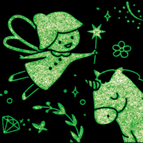 HEYDA Deko-Klebeband Glow in the dark "Dinos"
