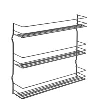 metaltex Gewürzregal Pepito 3 LAVA, 3 Etagen,...
