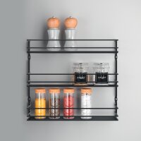 metaltex Gewürzregal Pepito 3 LAVA, 3 Etagen,...