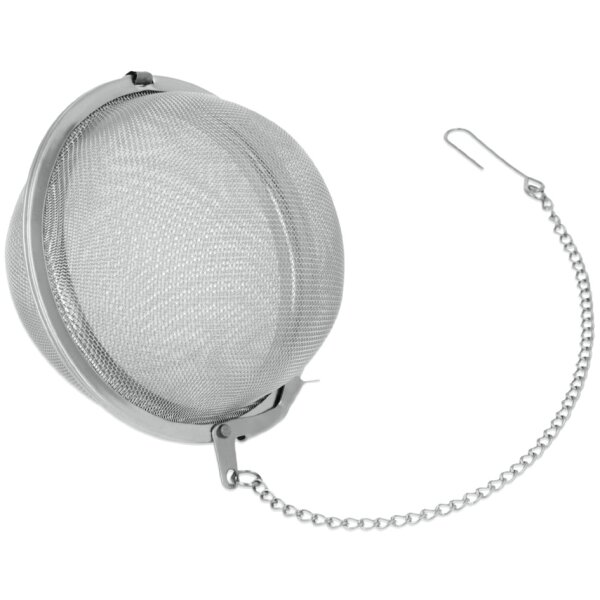 metaltex Tee- und Gewürzkugel, Durchmesser: 75 mm, mit Kette