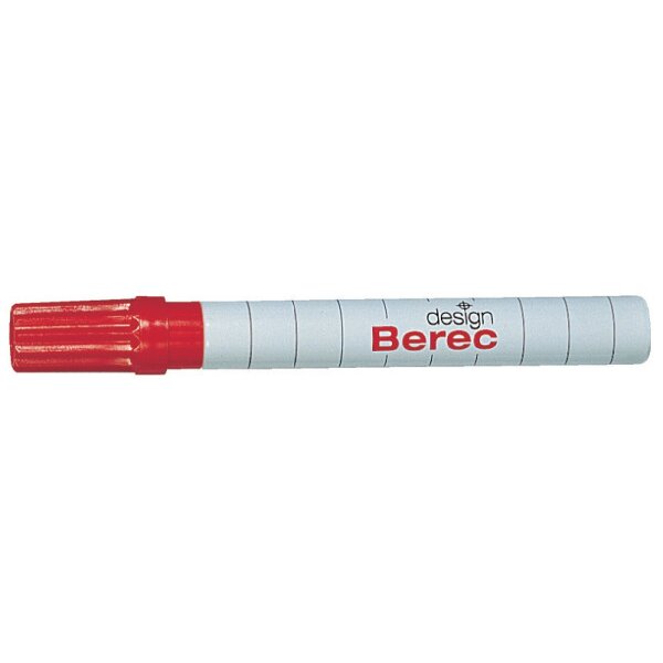BEREC Whiteboard Marker 1-4mm 952.10.02 rot Klassiker