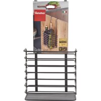 metaltex Einhängekorb Galileo LAVA, hoch, matt-schwarz