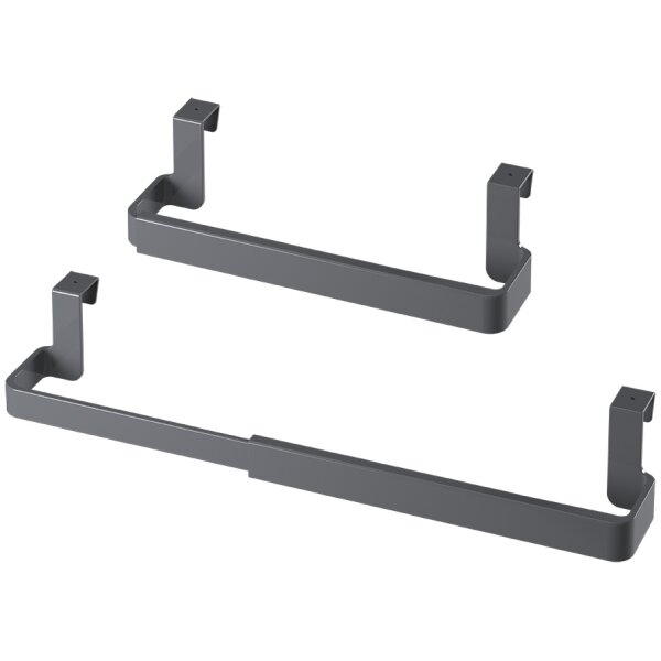 metaltex Handtuchhalter Flex-Bar, ausziehbar, grau