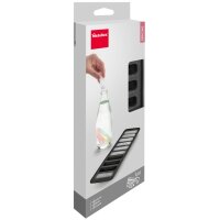 metaltex Bac à glaçons, silicone, pour 10...