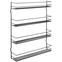 metaltex Gewürzregal Pepito 4 LAVA, 4 Etagen,...