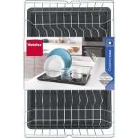 metaltex Spülkorb Colonia PLUS, mit Schale, silber...