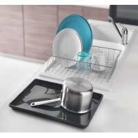 metaltex Spülkorb Colonia PLUS, mit Schale, silber...