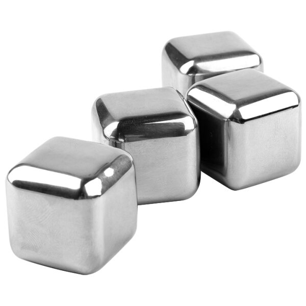 metaltex Eisw&uuml;rfel-Set, wiederverwendbar, aus Edelstahl