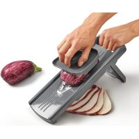 metaltex Universalreibe Slice-V, 5 Einsätze, grau