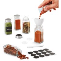 metaltex Gewürzstreuer-Set Shake-It, 120 ml, 12...