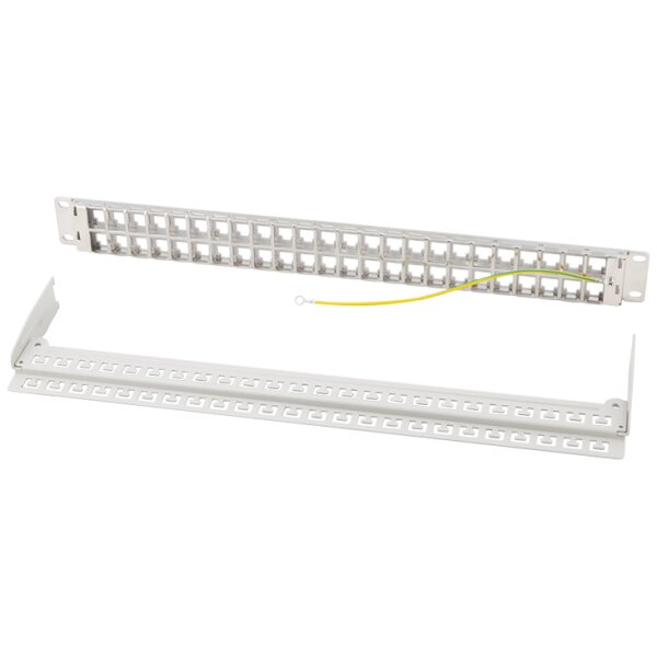 LogiLink 19" Keystone Patch Panel, unbestückt, 48 Port