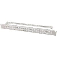 LogiLink 19" Keystone Patch Panel, unbestückt,...
