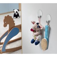 metaltex Klebehaken Lilliput, 4er Set, oval, Edelstahl