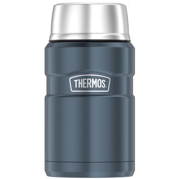 THERMOS R&eacute;cipient alimentaire STAINLESS KING, 0,71 l, gris