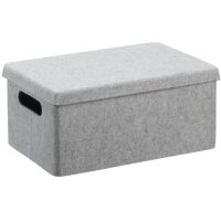 NHG Aufbewahrungsbox VEGA FELT STORAGE, Filz, S, hellgrau