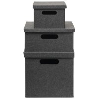 NHG Aufbewahrungsbox VEGA FELT STORAGE, Filz, S, hellgrau
