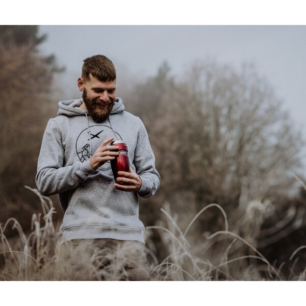 THERMOS Gobelet isotherme STAINLESS KING, 0,47 l, noir