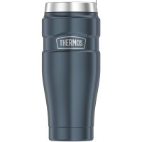THERMOS Isolierbecher STAINLESS KING, 0,47 Liter, schwarz