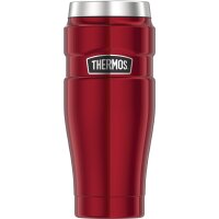 THERMOS Gobelet isotherme STAINLESS KING, 0,47 l, noir