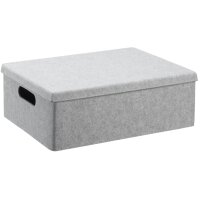 NHG Boîte de rangement VEGA FELT STORAGE, M, gris...