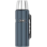 THERMOS Isolierflasche STAINLESS KING, 1,2 Liter, schwarz