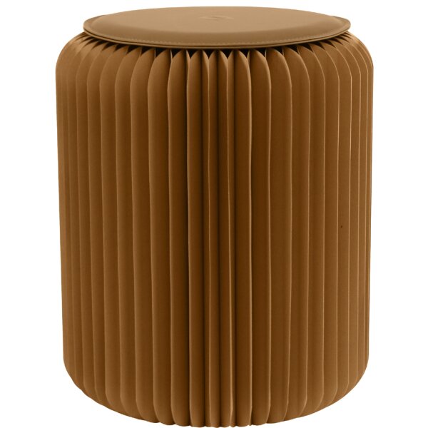 PAPERFLOW Tabouret pliable Flexistool, hauteur: 420 mm, gris