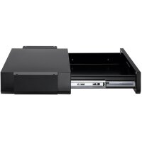 LogiLink Tiroir de bureau sous table, noir