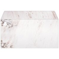 sigel Weihnachts-Motiv-Umschlag "Rustic White",...
