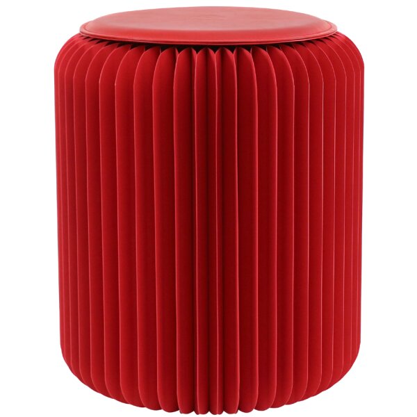 PAPERFLOW Tabouret pliable Flexistool, hauteur: 420 mm, rose