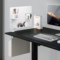 LogiLink Organiseur de bureau avec panneau perforé, blanc